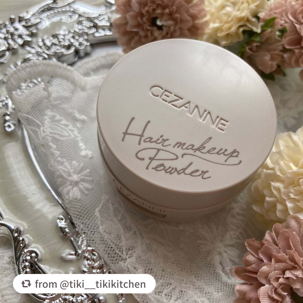 ヘアメイクパウダー/CEZANNE/ヘアケア・スタイリングを使ったクチコミ(9枚目)