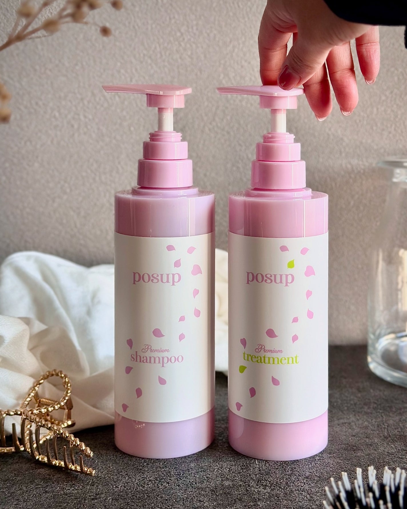 ポスプ プレミアムシャンプー/プレミアムトリートメント/posup/市販シャンプーを使ったクチコミ(2枚目)