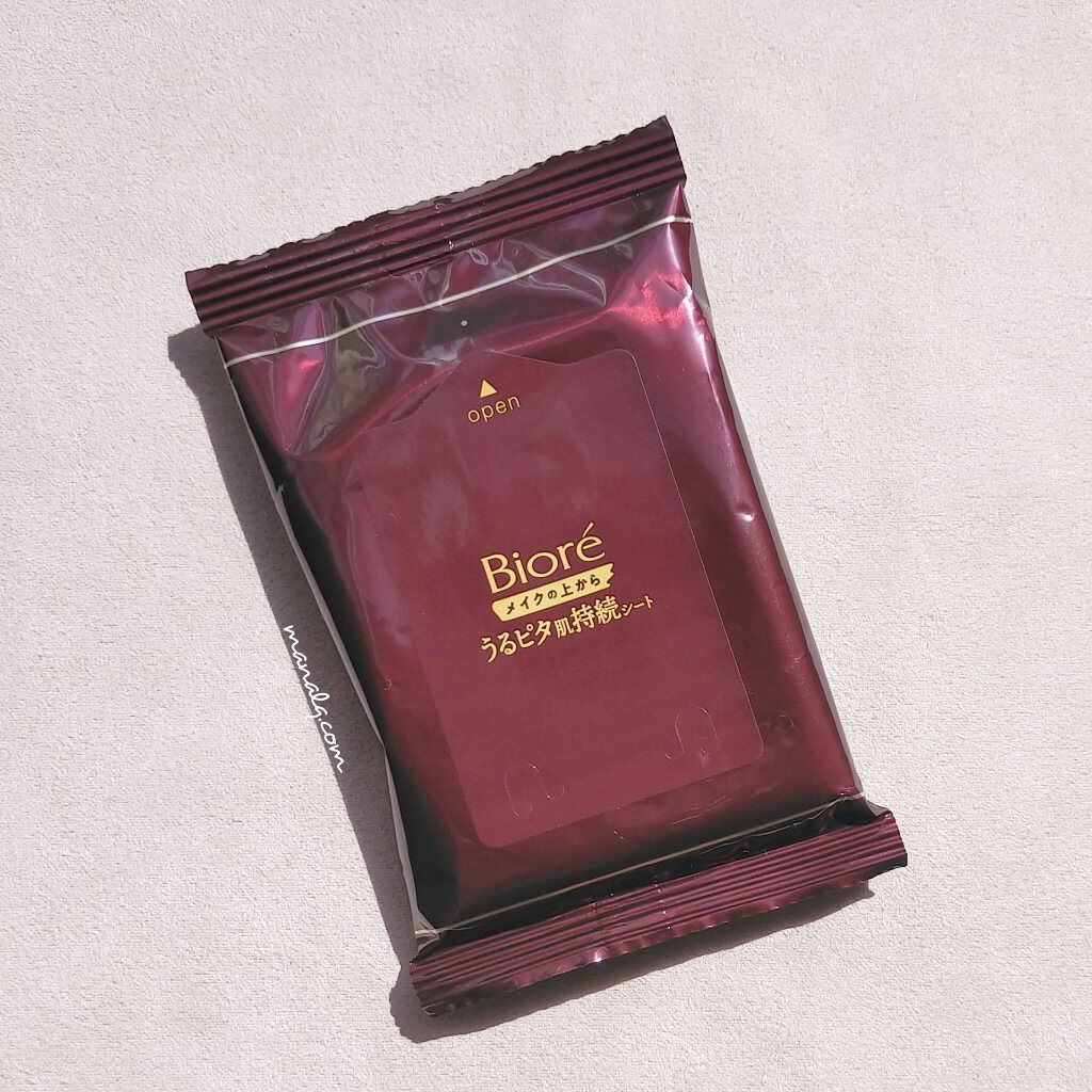 ビオレメイクの上からうるピタ肌持続シート/ビオレ/フェイスシートを使ったクチコミ（2枚目）