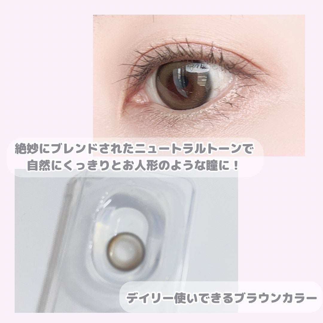 ブラーリング/OLOLA/カラーコンタクトレンズを使ったクチコミ(4枚目)