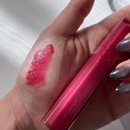 デュイフルウォーターティント 08 ベリーディヴァイン/rom&nd/リップティントを使ったクチコミ(3枚目)