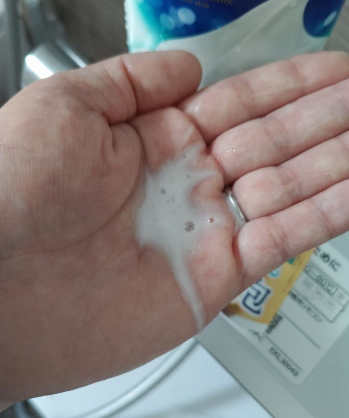 バウンシア ボディソープ ホワイトソープの香り/Bouncia/ボディソープを使ったクチコミ(3枚目)