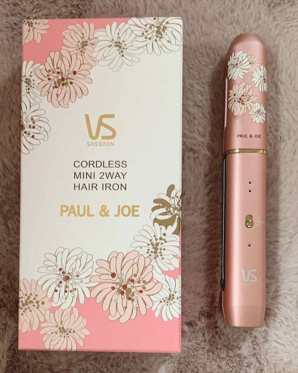 カール&ストレート 2WAY ヘアアイロン ポール&ジョー コラボ/ヴィダルサスーン/その他ヘアアイロンを使ったクチコミ（1枚目）