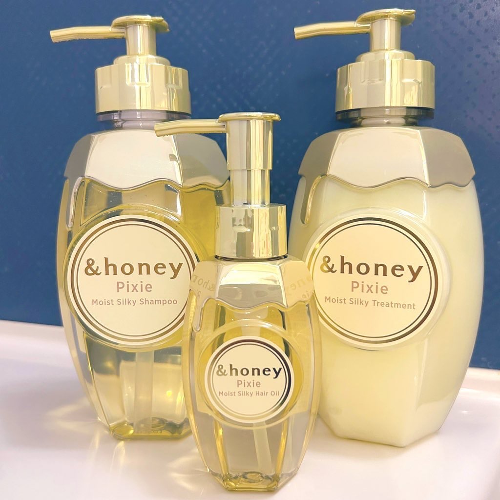 アンドハニー ピクシー モイストシルキー ヘアオイル3.0/&honey/ヘアオイルを使ったクチコミ（1枚目）
