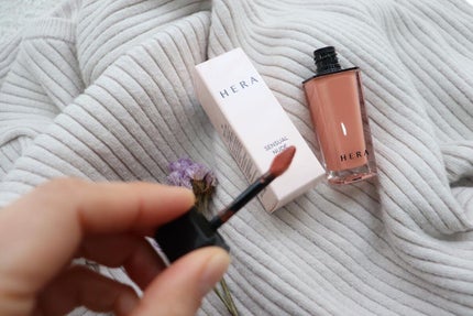 センシュアルヌードグロス/HERA/リップグロスを使ったクチコミ(2枚目)