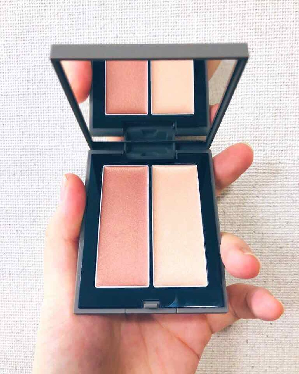 THREE シマリング グロー デュオ/THREE/クリームハイライトを使ったクチコミ（1枚目）