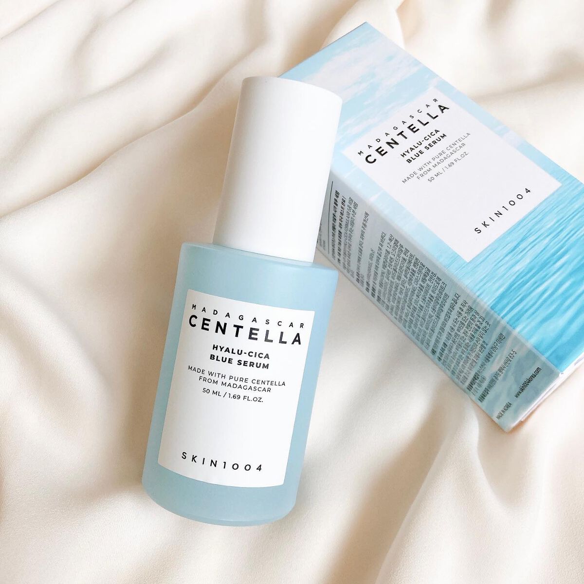 ヒアルーシカ ブルー セラム/SKIN1004/美容液を使ったクチコミ（1枚目）