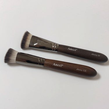 Ebony 10/Ancci brush/メイクブラシを使ったクチコミ（2枚目）