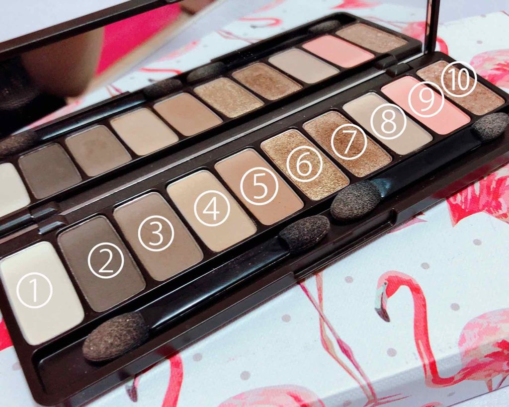 プレイカラー アイシャドウ/ETUDE/アイシャドウパレットを使ったクチコミ（2枚目）