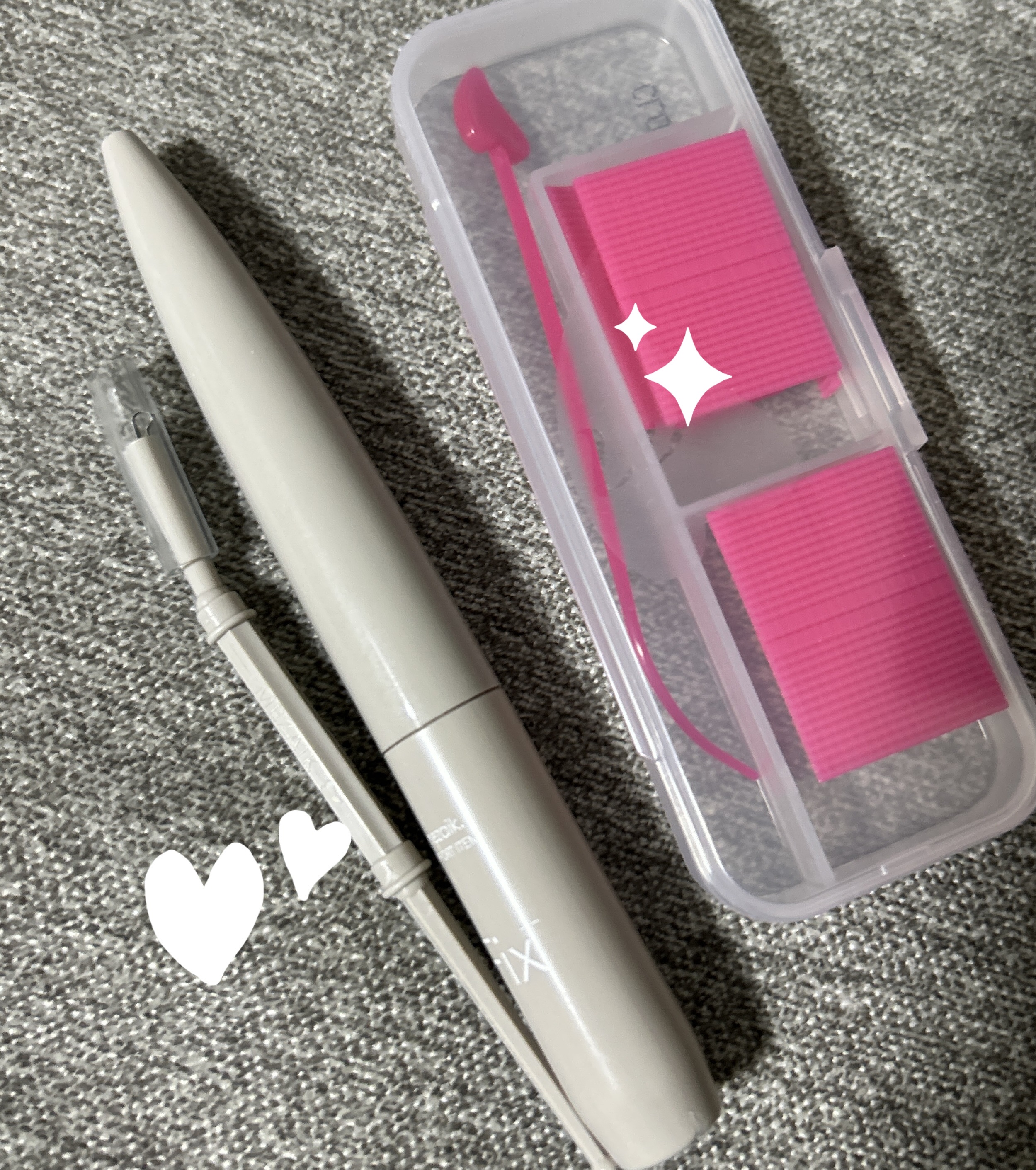 メザイク クリップ カッター ファイバー専用カッター/メザイク/二重まぶた用アイテムを使ったクチコミ（3枚目）