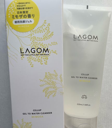 ラゴム ジェルトゥウォーター クレンザー(朝用洗顔)/LAGOM /その他洗顔料を使ったクチコミ(2枚目)