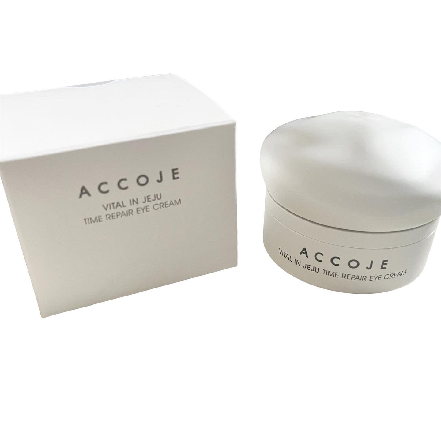 バイタル イン ジェジュ タイム リペア アイクリーム/ACCOJE/アイケア・アイクリームを使ったクチコミ（1枚目）