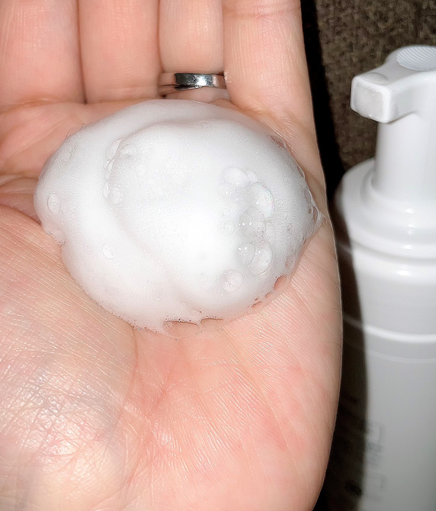 フェイシャルウォッシュフォーム(しっとり)/セバメド/洗顔フォームを使ったクチコミ（3枚目）