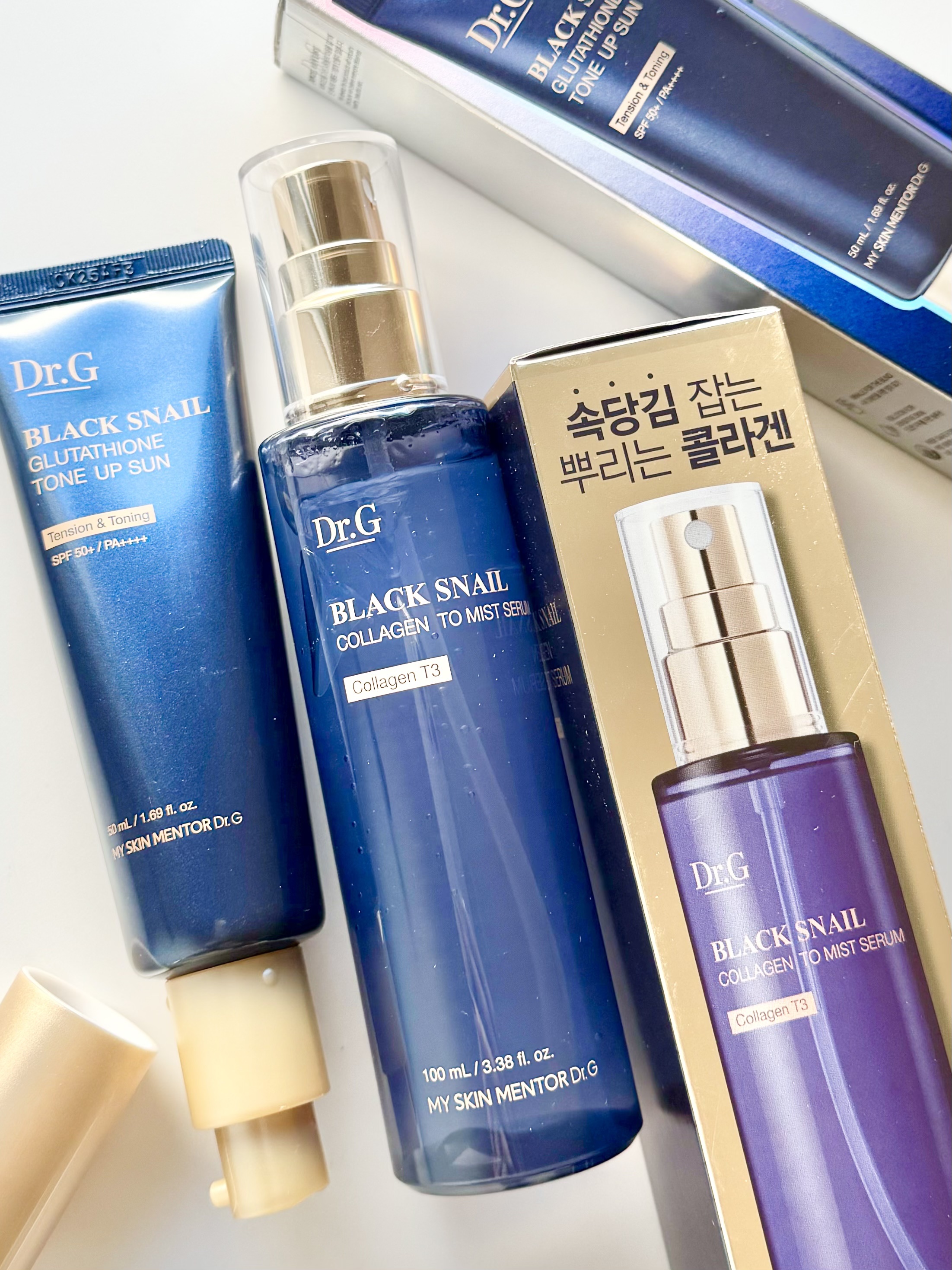 ドクタージー ブラックスネイル コラーゲンミスト/Dr.G/ミスト状化粧水を使ったクチコミ（1枚目）