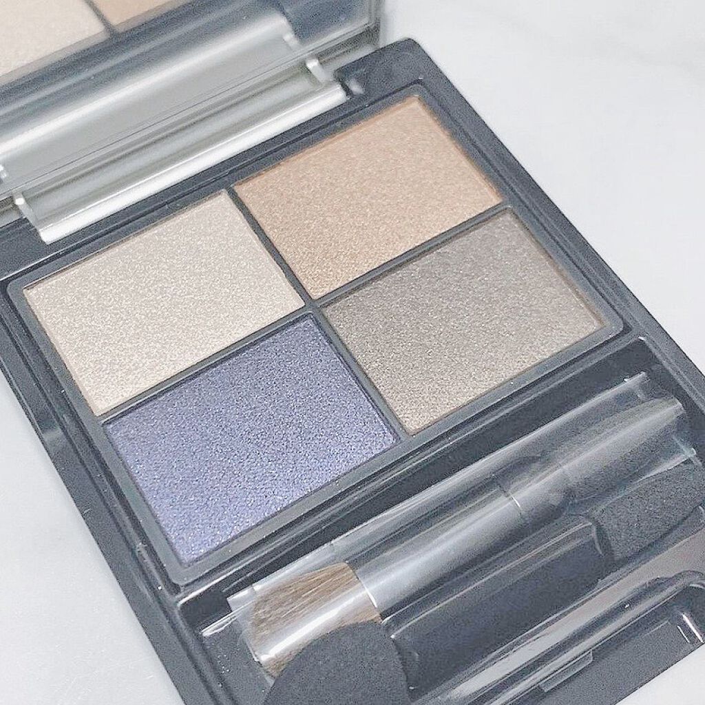 おうか on LIPS 「ディープコントロールアイシャドウネイビー🌎この秋、ネイビー色デ..」(1枚目)