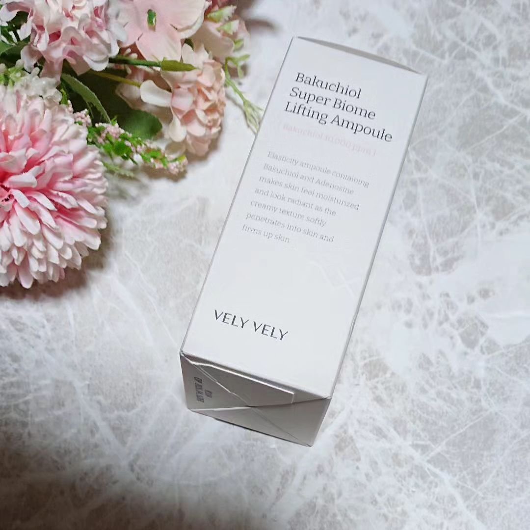 バクチオールスーパーバイオーム リフティングアンプル/VELY VELY/美容液を使ったクチコミ（1枚目）