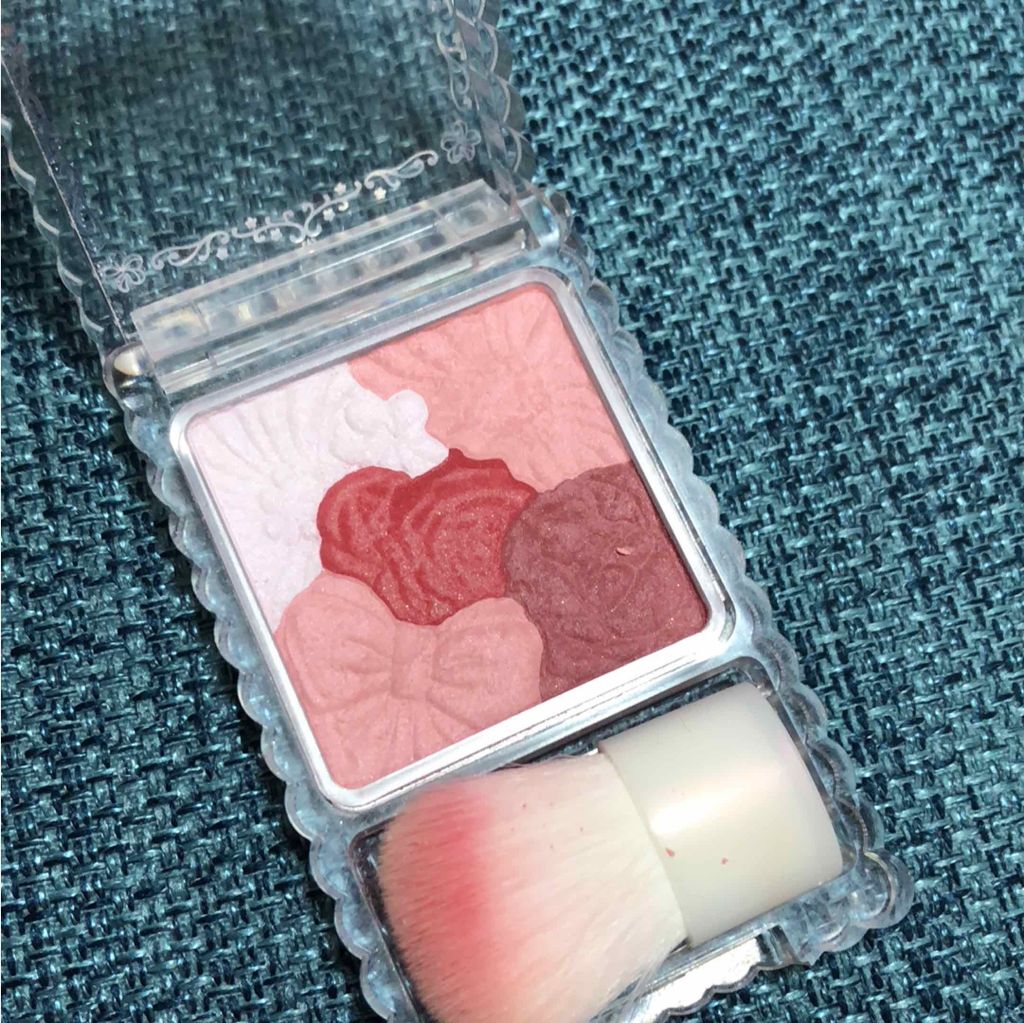 グロウフルールチークス/キャンメイク/パウダーチークを使ったクチコミ（1枚目）