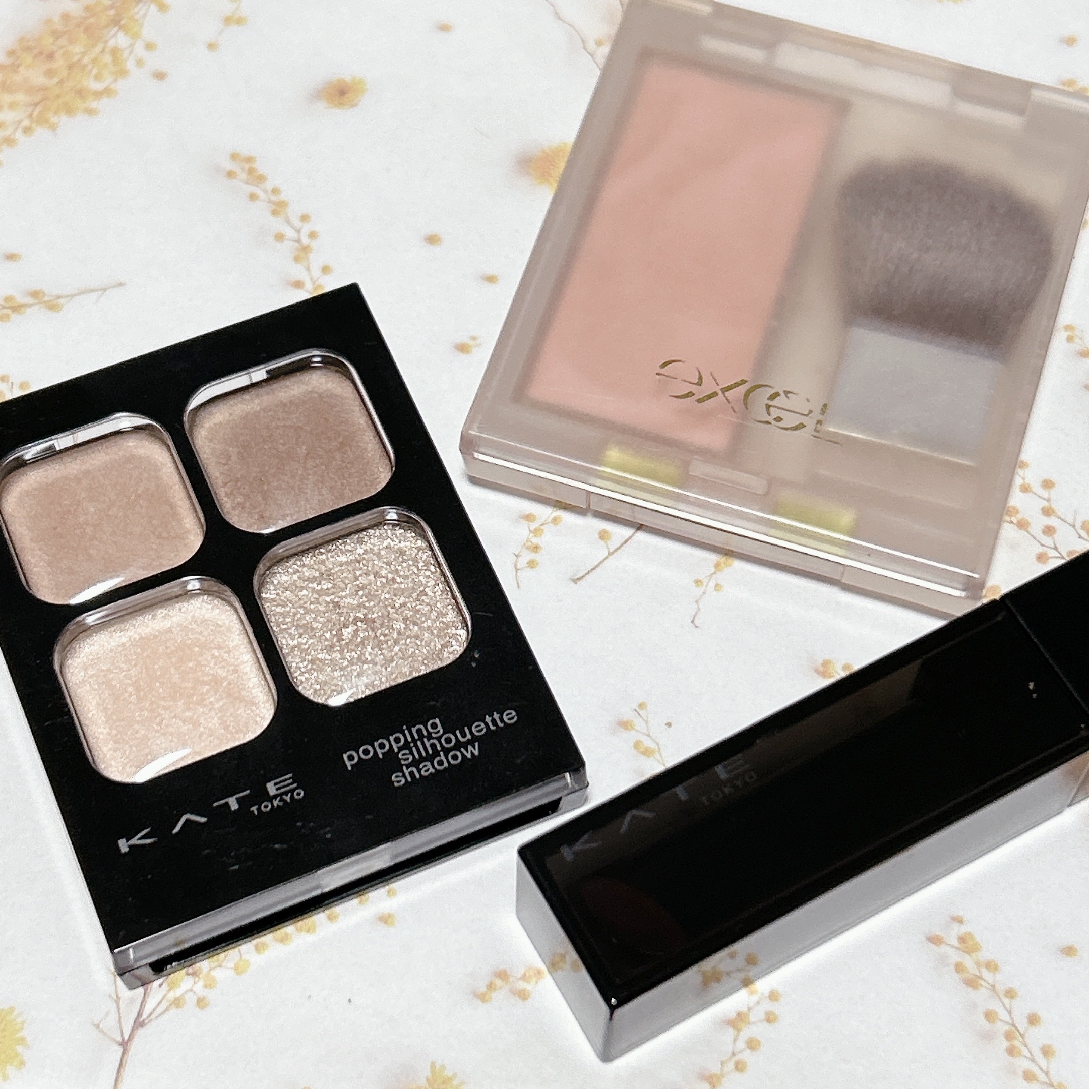 シームレストーン ブラッシュ/excel/パウダーチークを使ったクチコミ（1枚目）