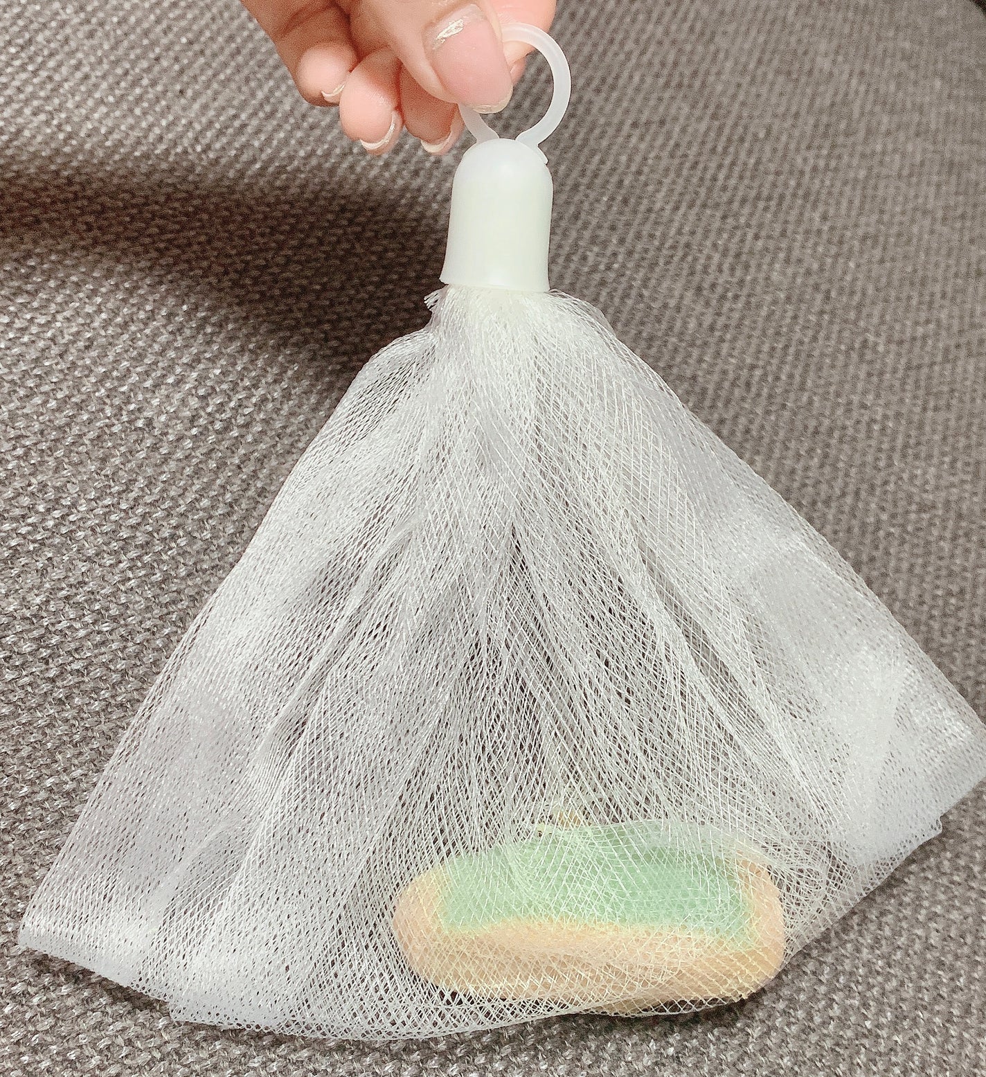 洗顔用泡立てネット/無印良品/その他スキンケアグッズを使ったクチコミ(6枚目)