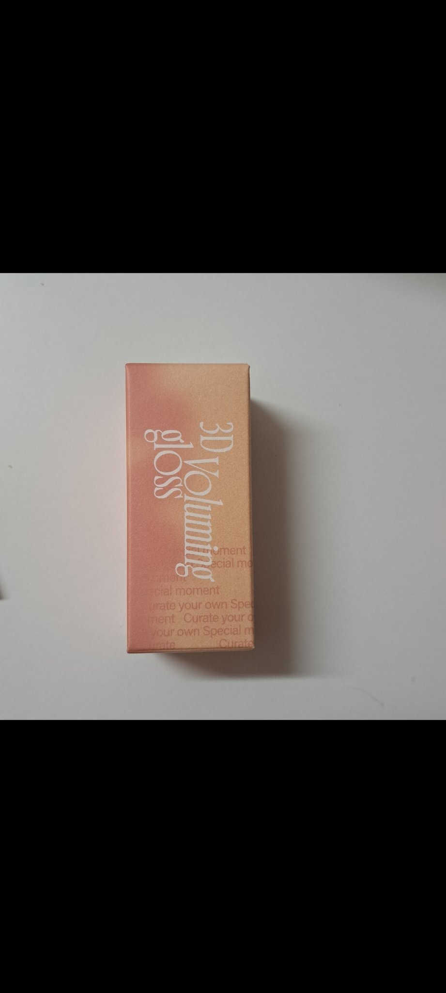 フィー 3Dボリューミンググロス A01 バニラ 30%/fwee/リップグロスを使ったクチコミ（2枚目）