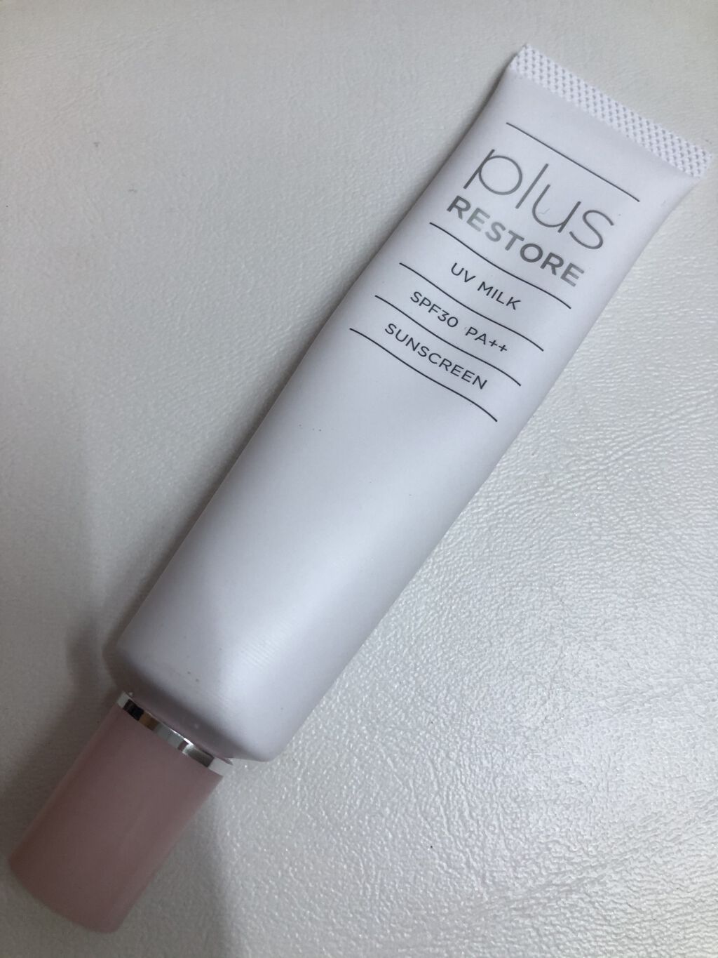 UVミルク/PLUSRESTORE/日焼け止めミルクを使ったクチコミ（1枚目）