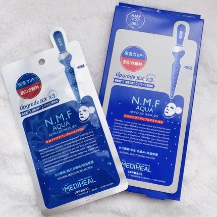 N.M.FアクアアンプルマスクJEX/MEDIHEAL/シートマスク・パックを使ったクチコミ(1枚目)