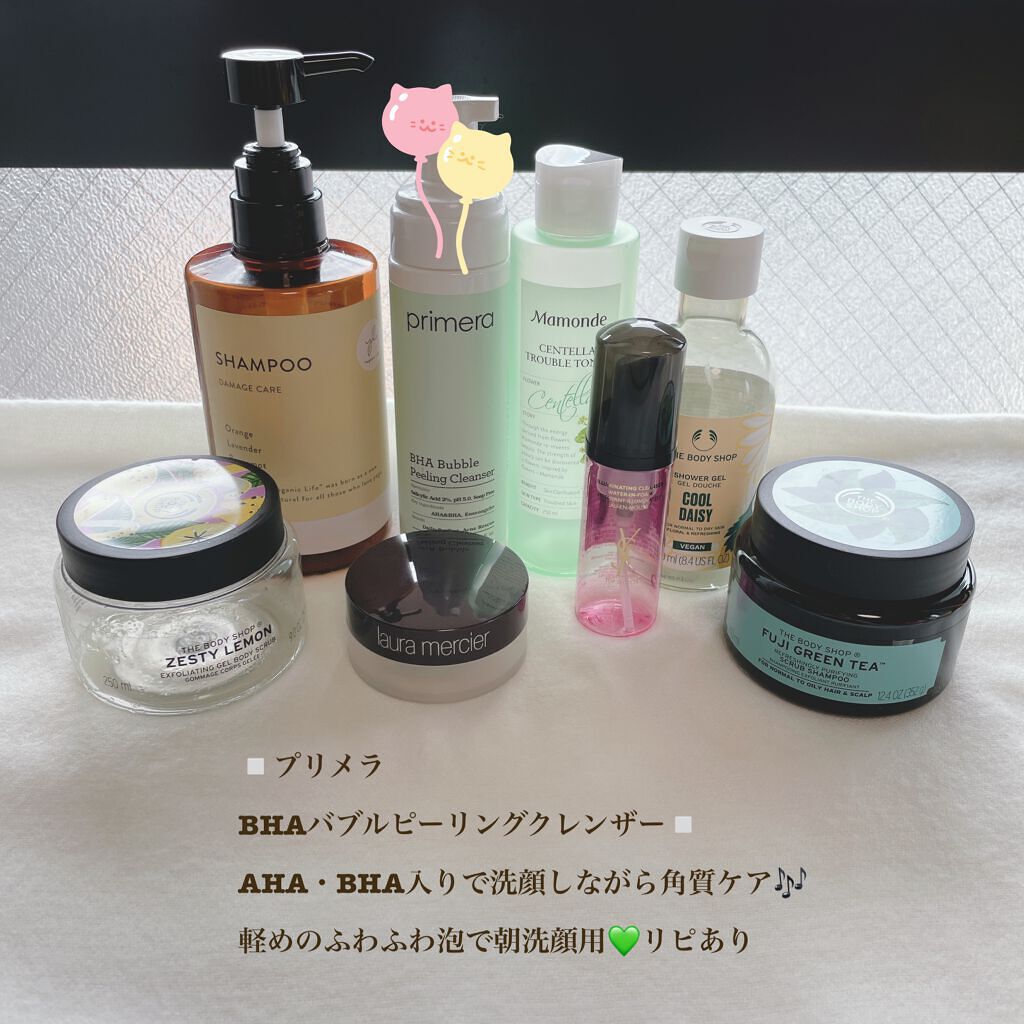 リフレッシュピュアクレンジングヘアスクラブ FGT/THE BODY SHOP/市販シャンプーを使ったクチコミ（3枚目）