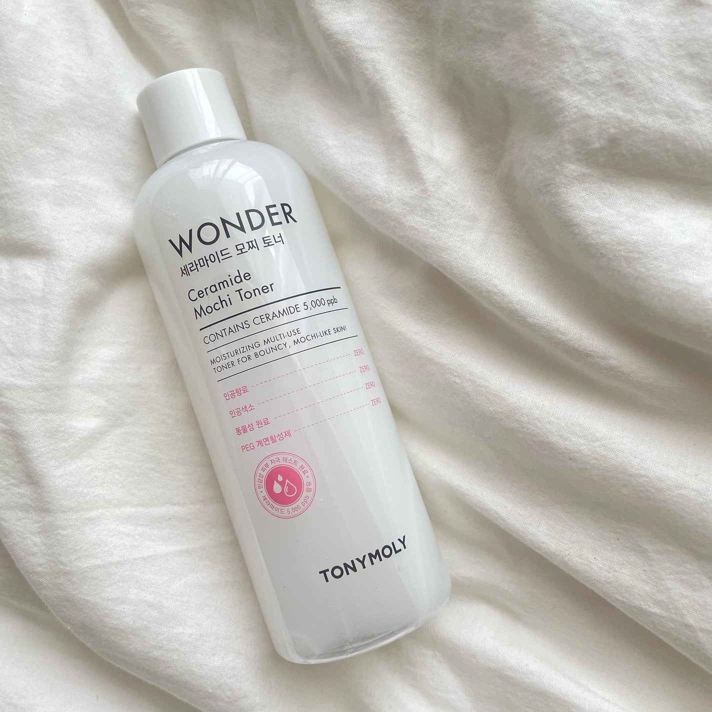 Wonder Ceramide Mochi Toner(トニーモリーワンダーCモチトナー)/TONYMOLY/化粧水を使ったクチコミ(1枚目)