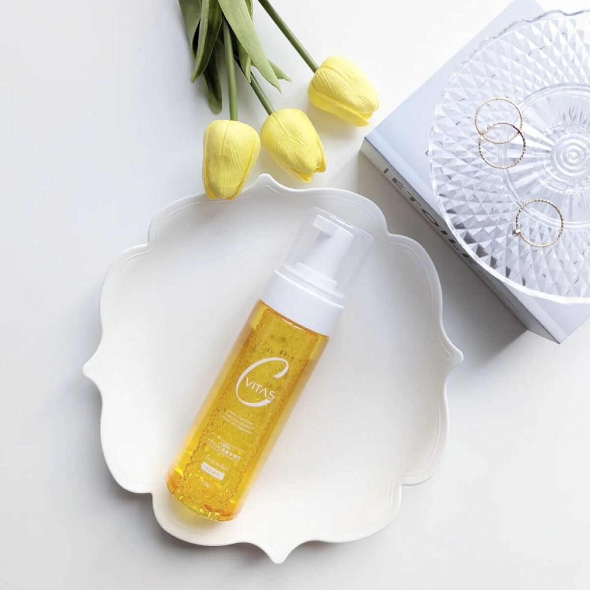 Cホイップウォッシュ/CVITAS/洗顔フォームを使ったクチコミ（1枚目）