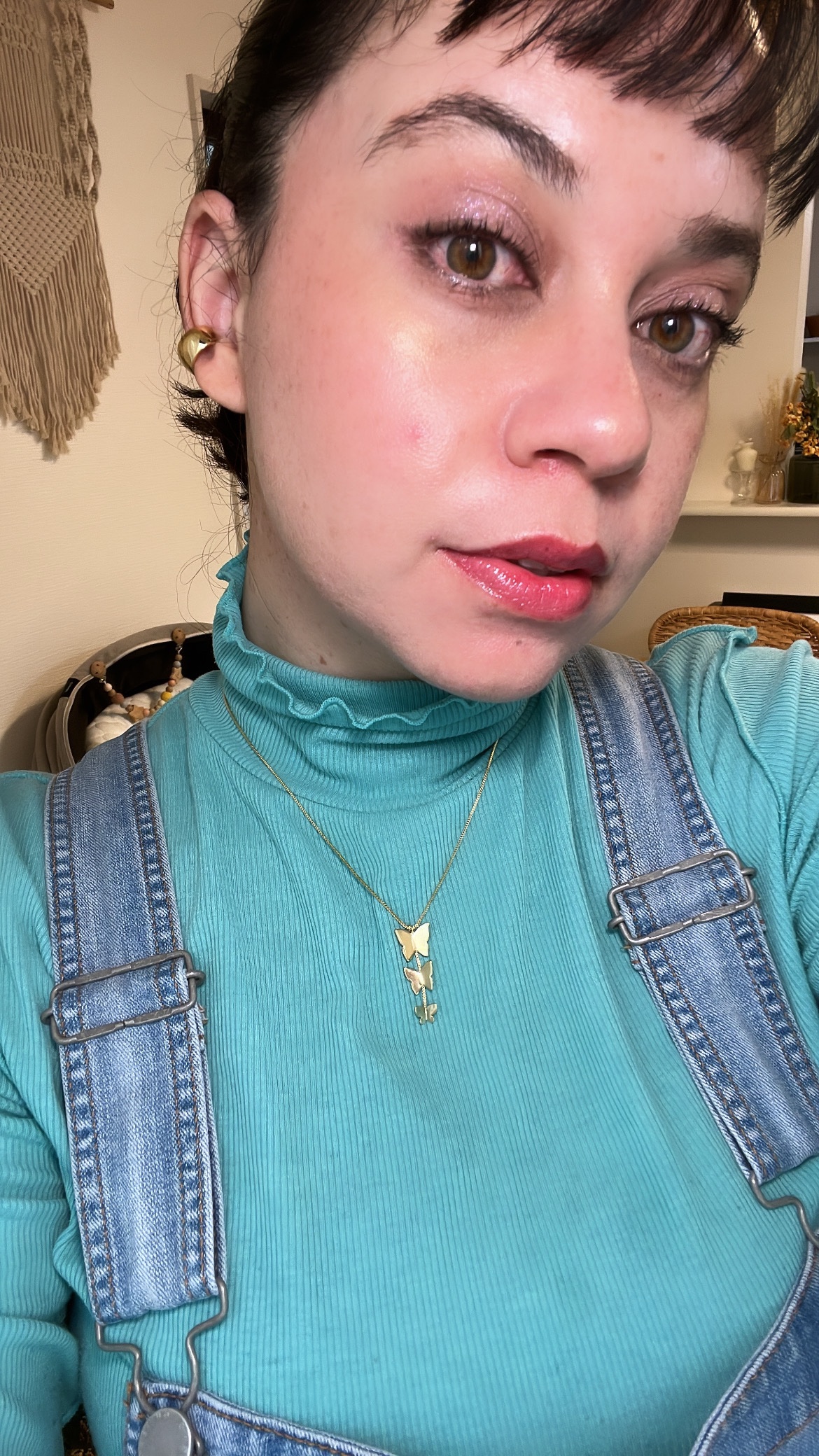 リップアンドチーク ブラーリープリンポット/fwee/口紅を使ったクチコミ（2枚目）