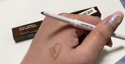 スリムブローペンシル/Colorgram/アイブロウペンシルを使ったクチコミ(2枚目)