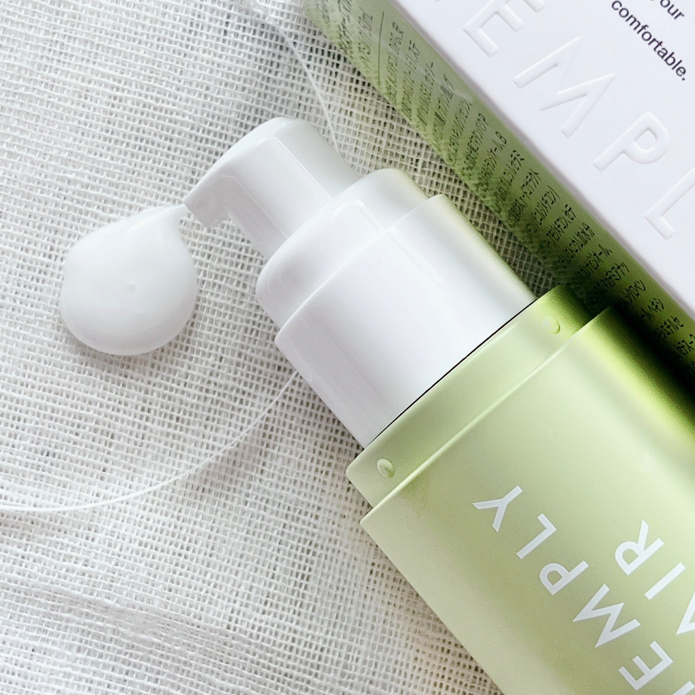 モイスチャーエマルジョン /HEMPLY HAIR/ヘアミルクを使ったクチコミ(2枚目)