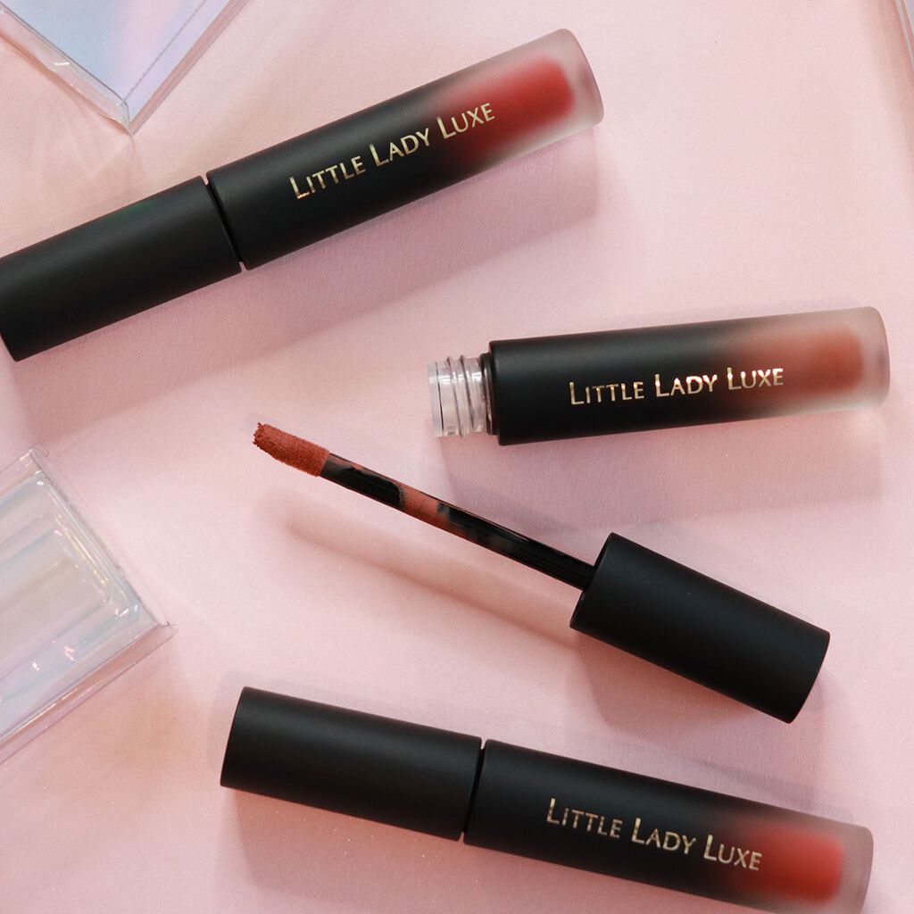  ムースティントリップ 02 オランジェットムース/リトルレディ リュクス/リップティントを使ったクチコミ（2枚目）