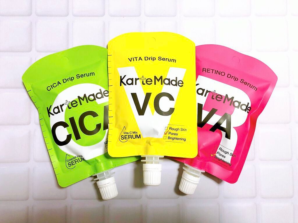 シカドリップセラム /KarteMade /美容液を使ったクチコミ(3枚目)