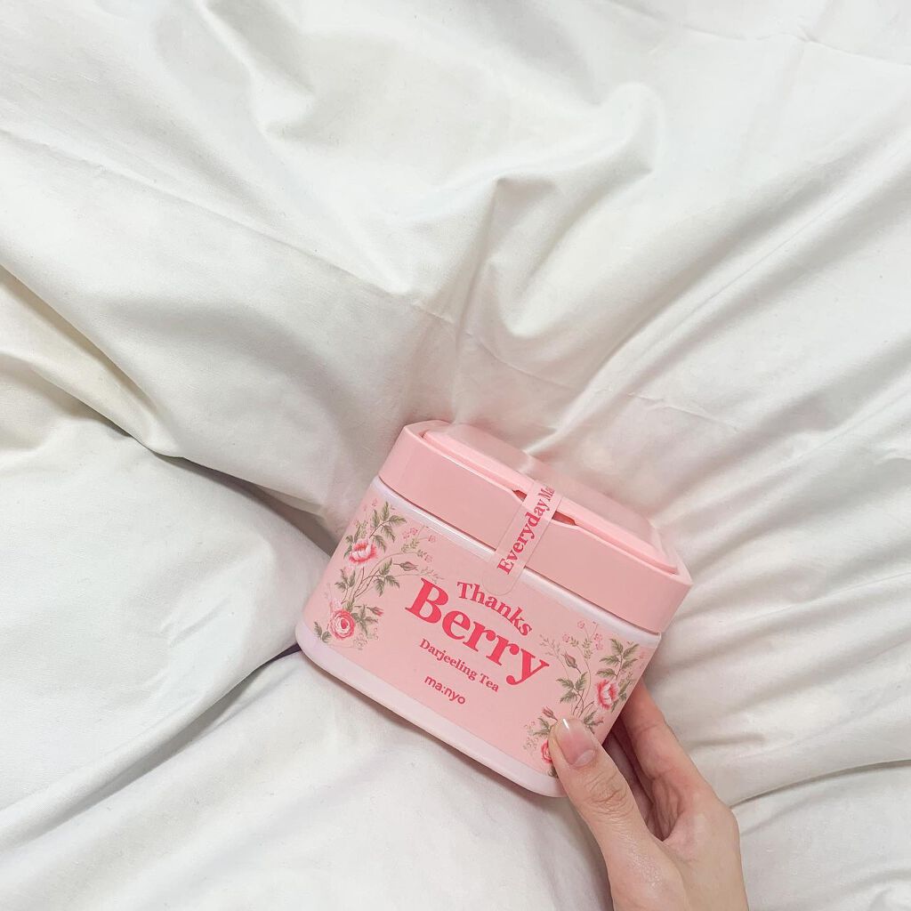 Thanks Berry ダージリンティー マスク/manyo/シートマスク・パックを使ったクチコミ(2枚目)