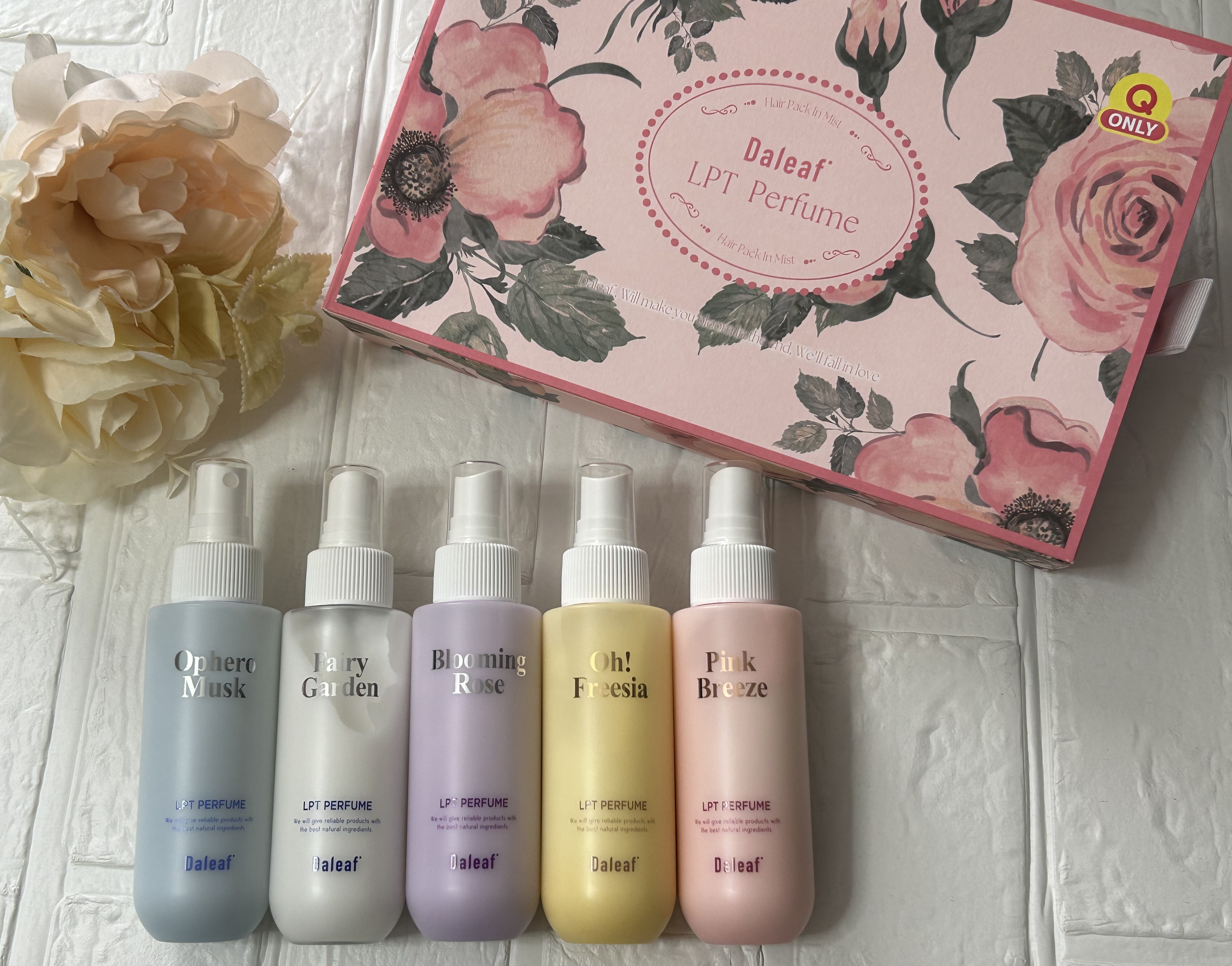 パフュームヘアパックインミスト Pink Breeze/Daleaf/アウトバストリートメントを使ったクチコミ（2枚目）