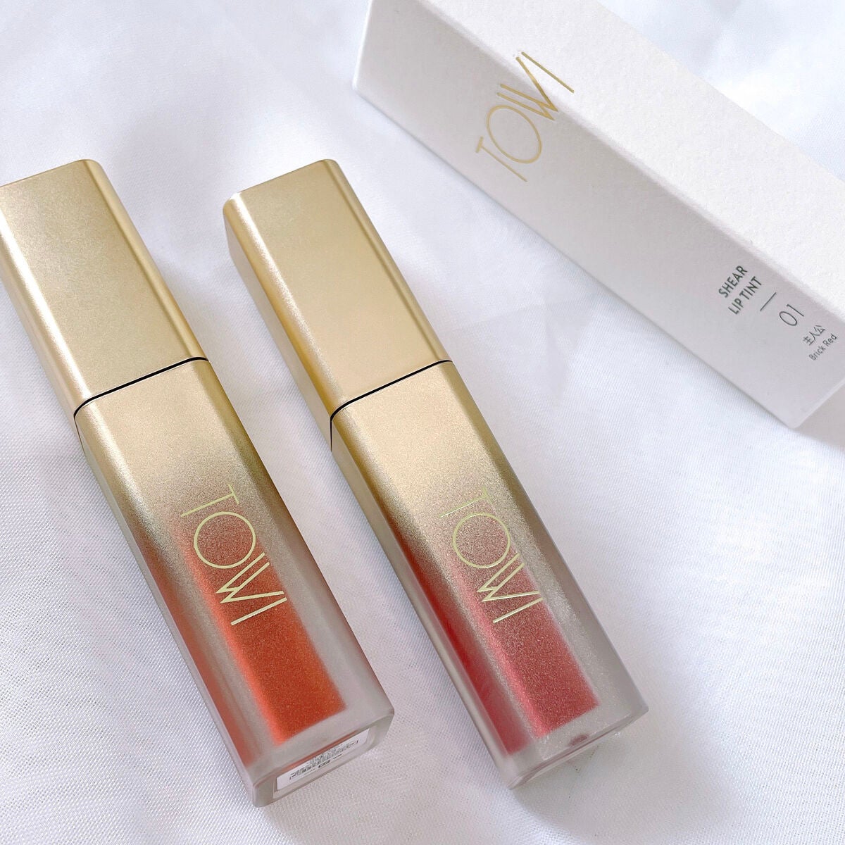 シアーリップティント/TOWI/リップティントを使ったクチコミ(4枚目)