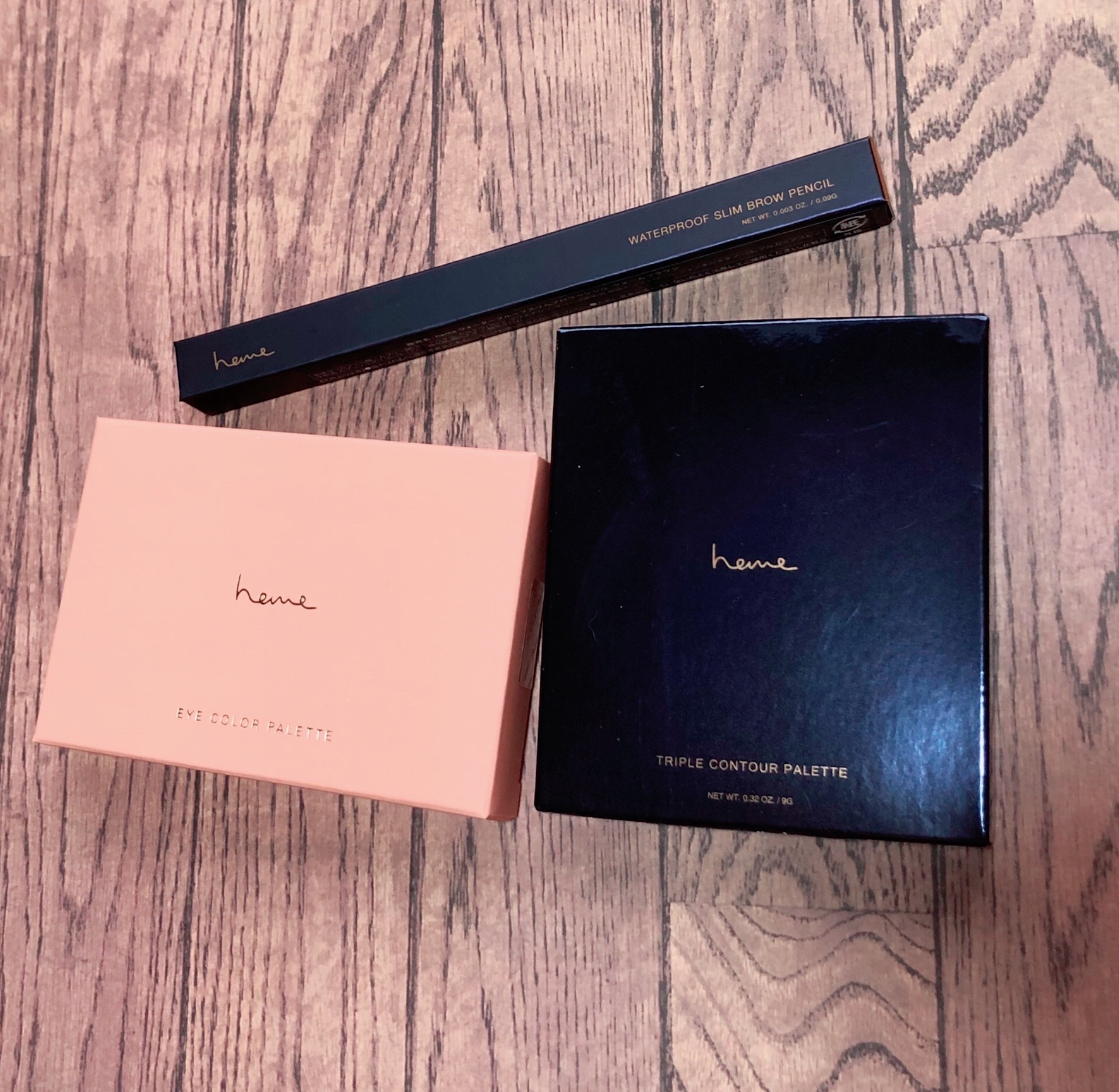 トリプルコントアパレット  フェア/heme/シェーディングを使ったクチコミ（3枚目）