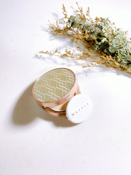 WATTLEクッションファンデーション/WATTLE/クッションファンデーションを使ったクチコミ(5枚目)