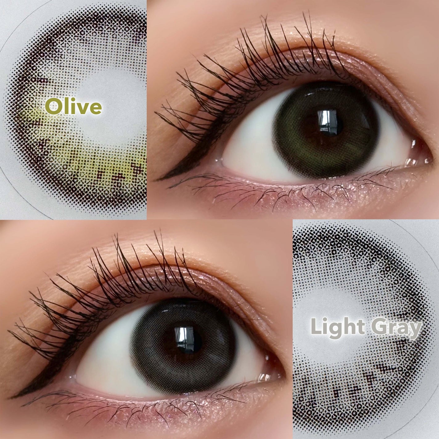 One & Only Kristin/Hapa kristin/カラーコンタクトレンズを使ったクチコミ(2枚目)