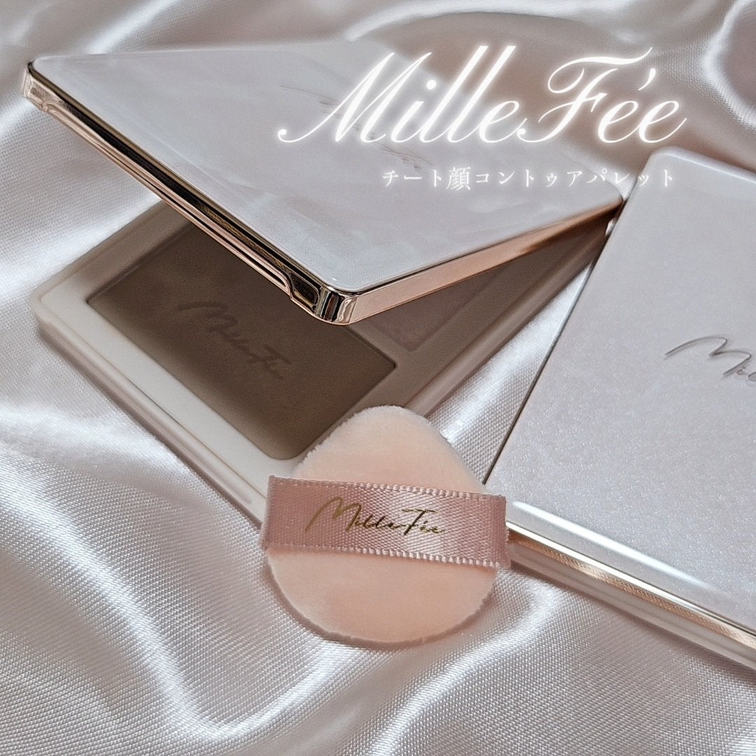 チート顔コントゥアパレット/MilleFée/パウダーハイライトを使ったクチコミ(1枚目)
