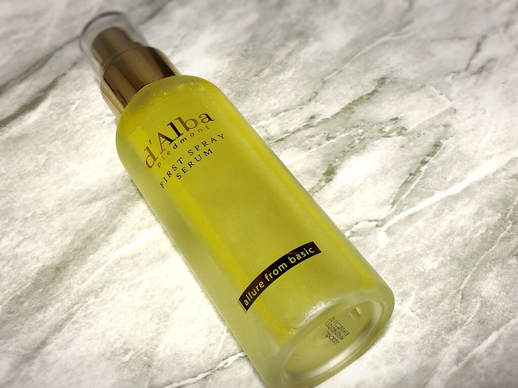 ダルバ ホワイトトリュフファーストスプレーセラム/ダルバ/ミスト状化粧水を使ったクチコミ(2枚目)