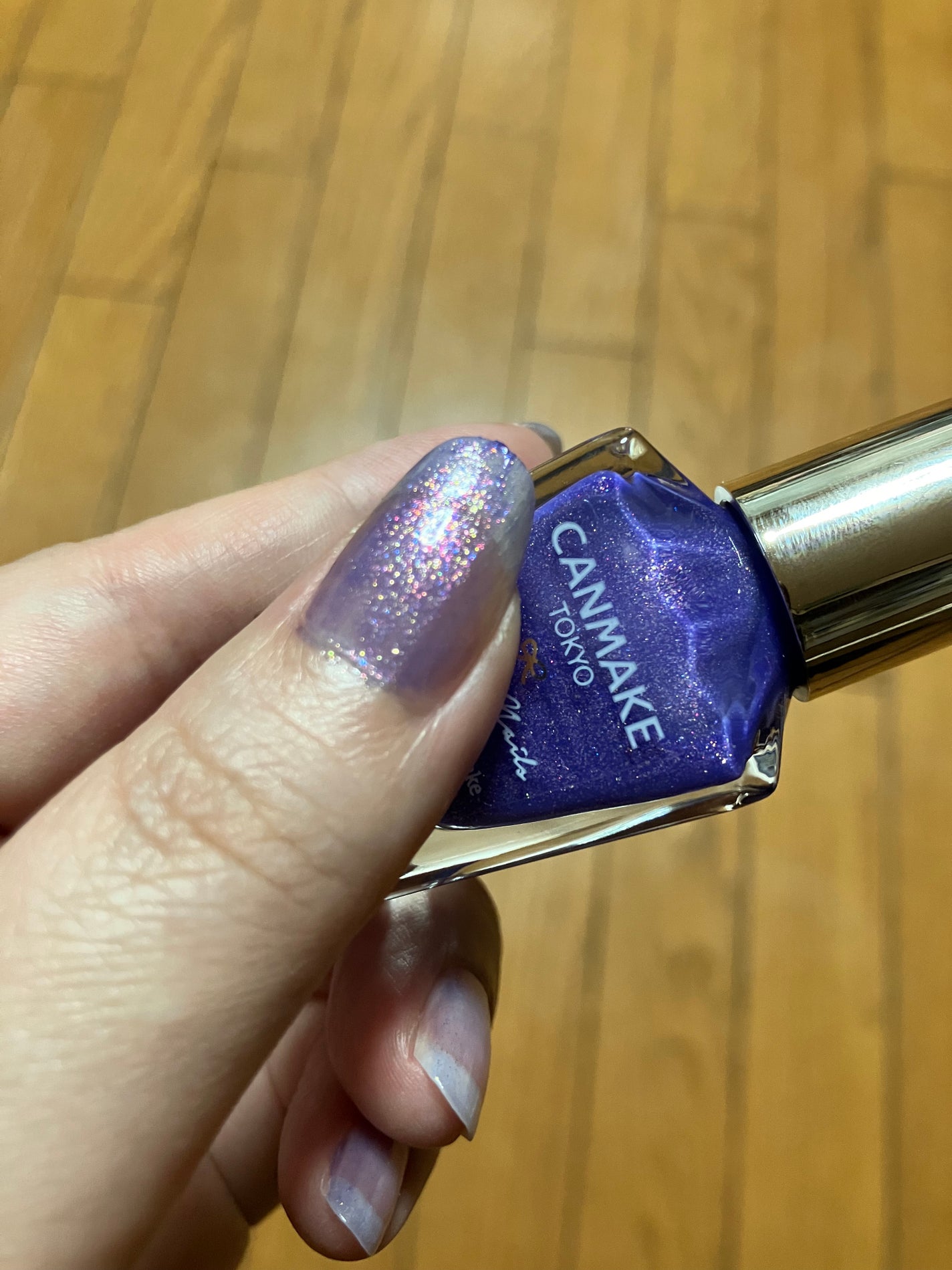 カラフルネイルズ/キャンメイク/マニキュアを使ったクチコミ(3枚目)