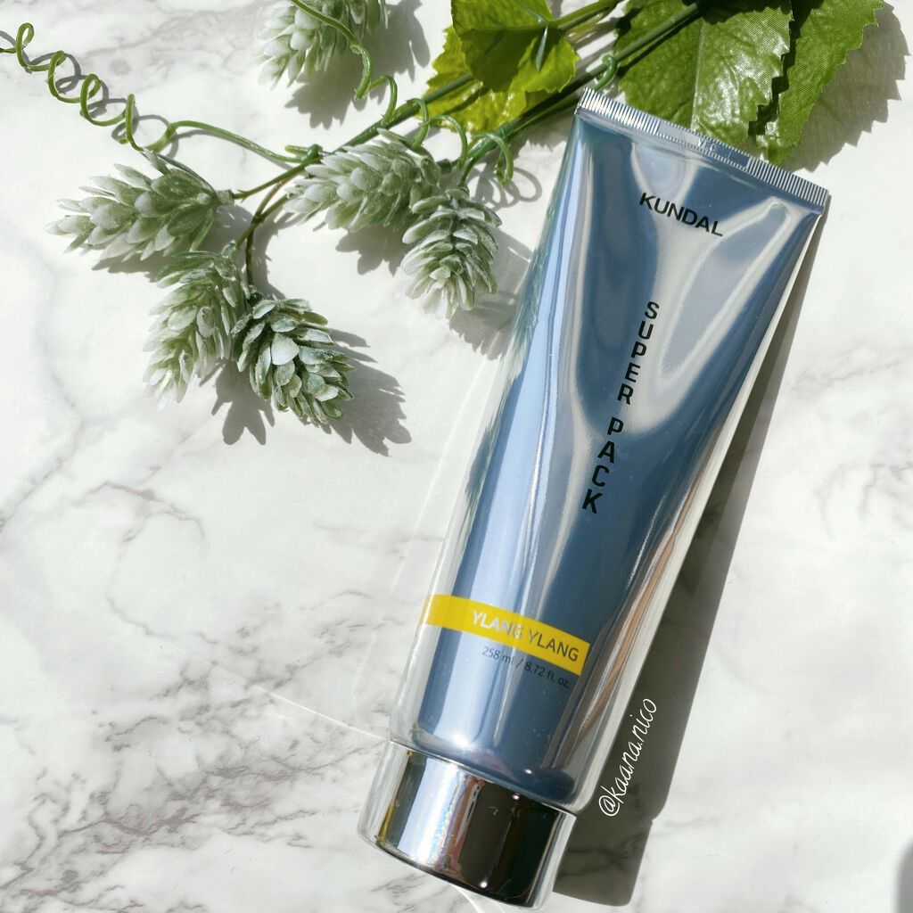 プレミアムヘアクリニックスーパーパック イランイラン Ylang Ylang/KUNDAL/ヘアマスク・ヘアパックを使ったクチコミ（1枚目）