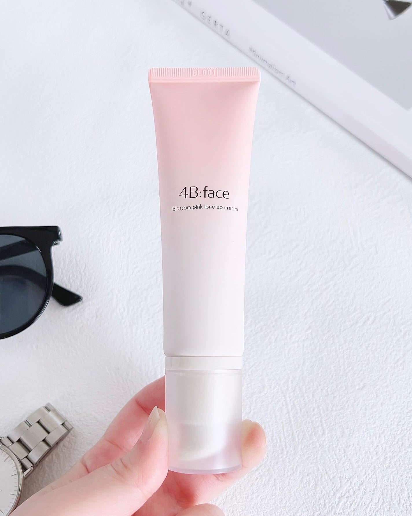 ブロッサムピンクトーンアップ*クリーム/4B:face/化粧下地を使ったクチコミ(2枚目)
