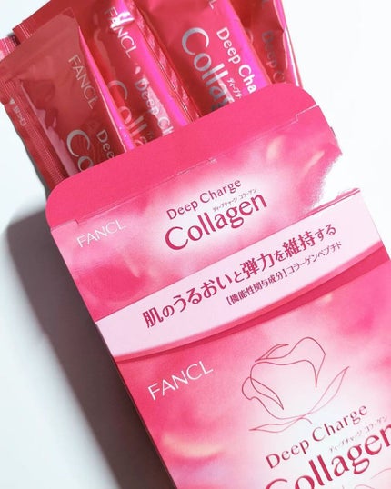 ディープチャージ コラーゲン スティックゼリー/ファンケル/美容サプリメントを使ったクチコミ(1枚目)
