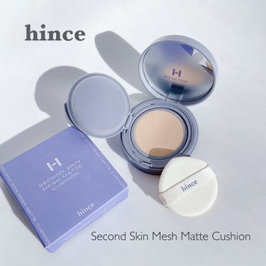 hince（ヒンス）

セカンドスキンマットメッシュクッション

-------------------------

▫️48時間シルキー肌がずっと続く新感覚メッシュ & マットクッション

▫️化粧