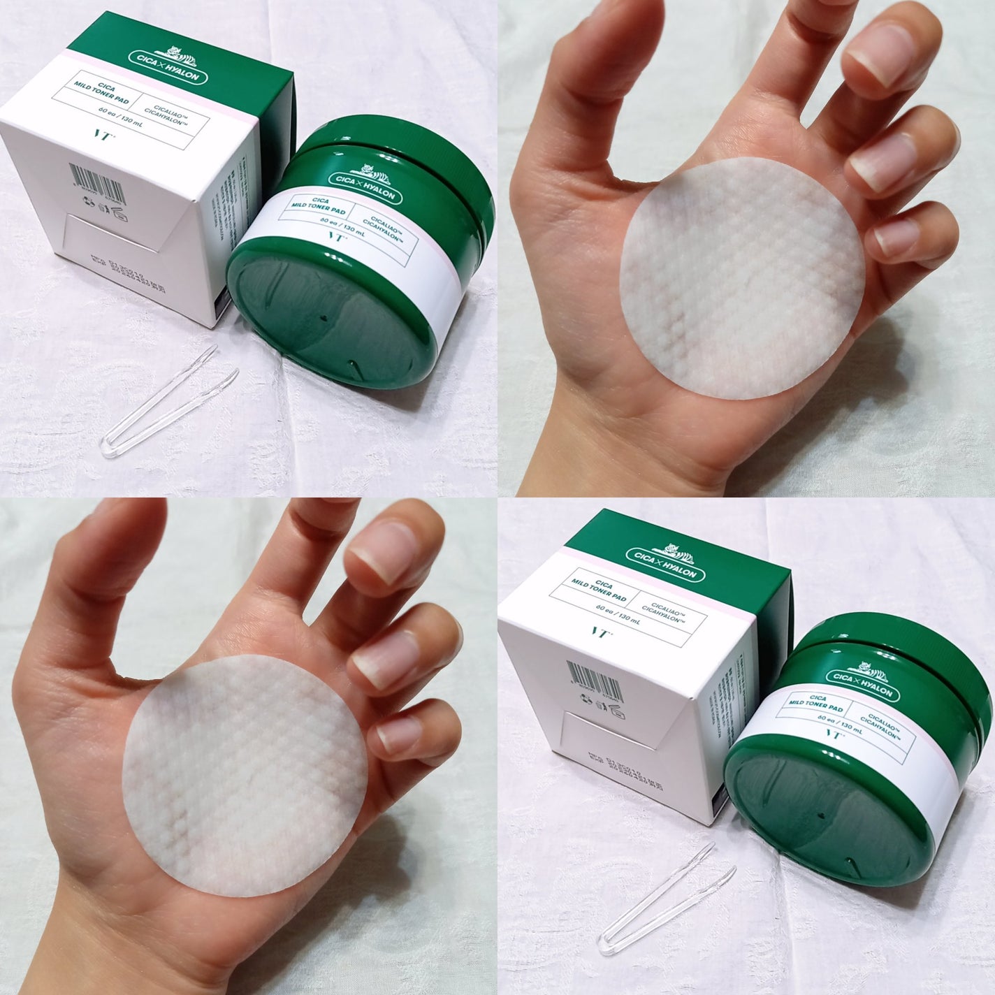 CICA マイルドトナーパッド/VT/トナーパッドを使ったクチコミ(2枚目)