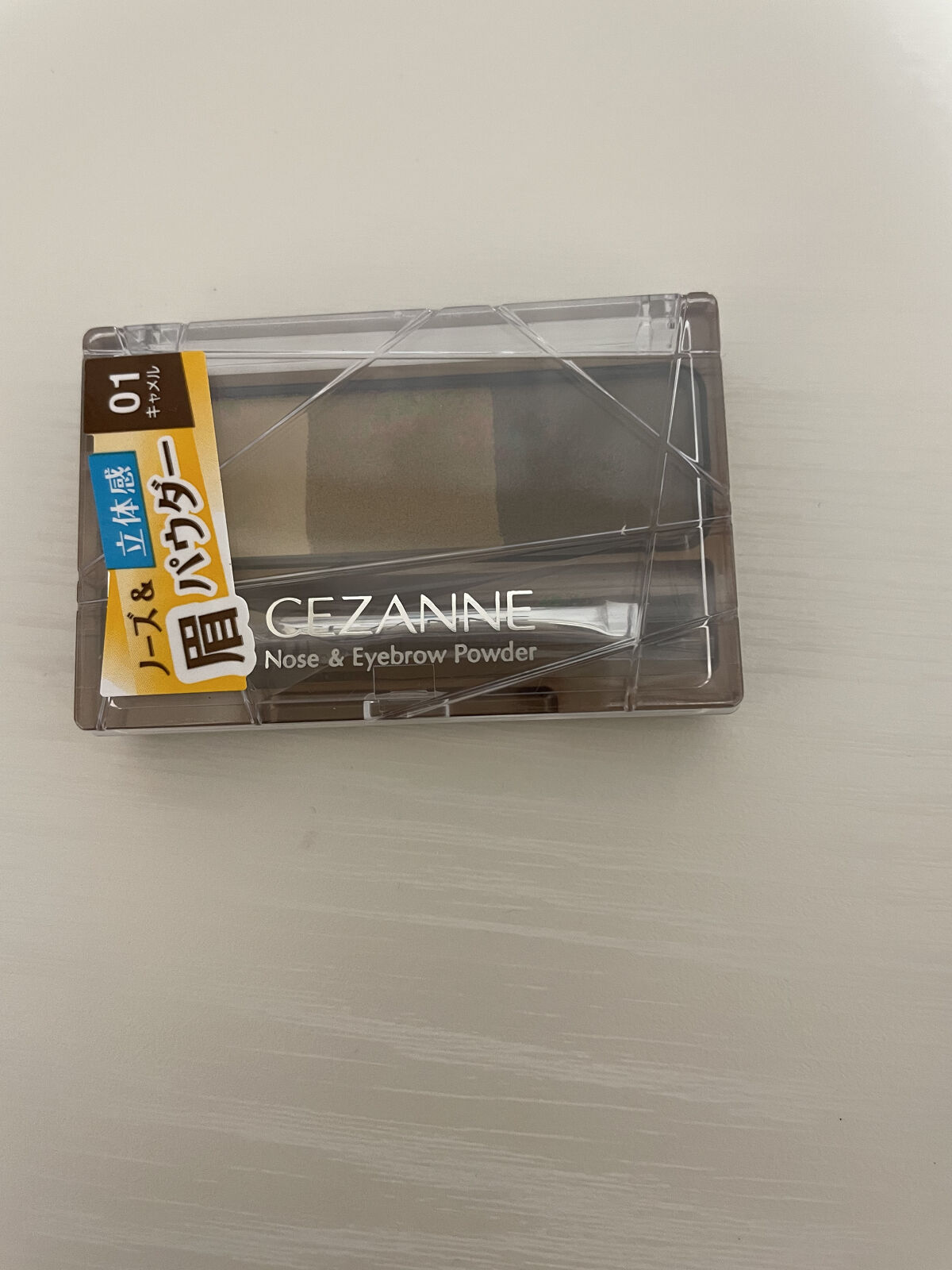 ノーズ＆アイブロウパウダー/CEZANNE/パウダーアイブロウを使ったクチコミ（2枚目）