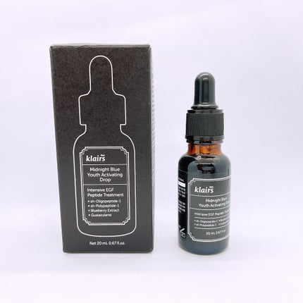 ミッドナイトブルーユースアクティベーティングドロップ(20ml)/Klairs/美容液を使ったクチコミ(1枚目)